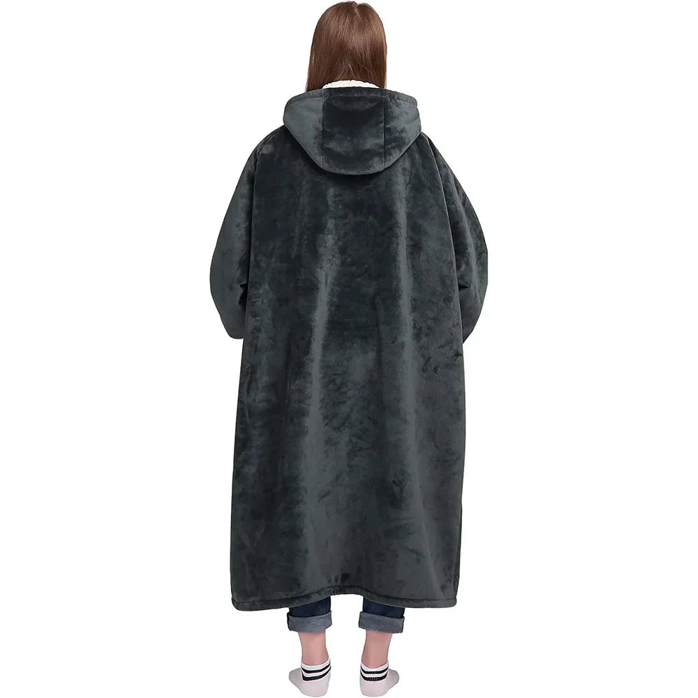 Oversized Wearable Blanket Hoodie