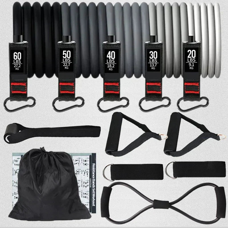 Ultimate Resistance Bands Set for Home & Gym Workouts