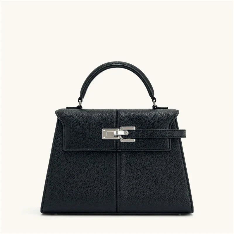 Womens Handbag Crossbody Bag (Black)
