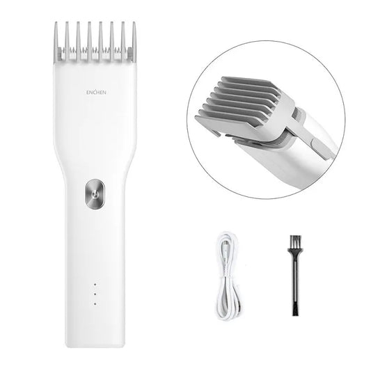 Boost Professional Cordless Hair Clipper  Fast Type C Charging White