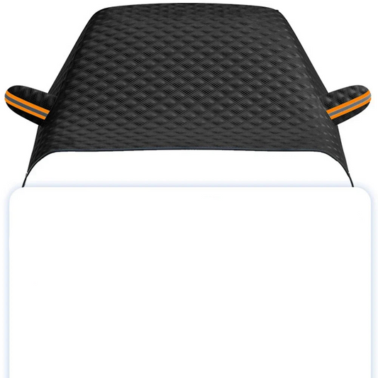 Magnetic Car Snow & Ice Protector All Season Windshield Cover Black