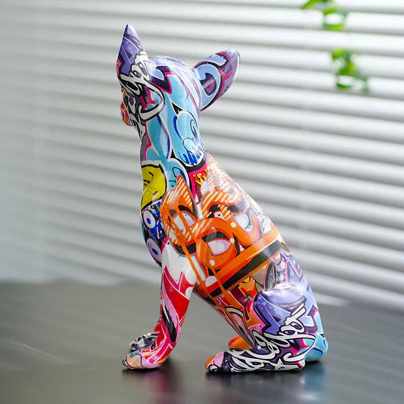 Modern Cute Graffiti Chihuahua