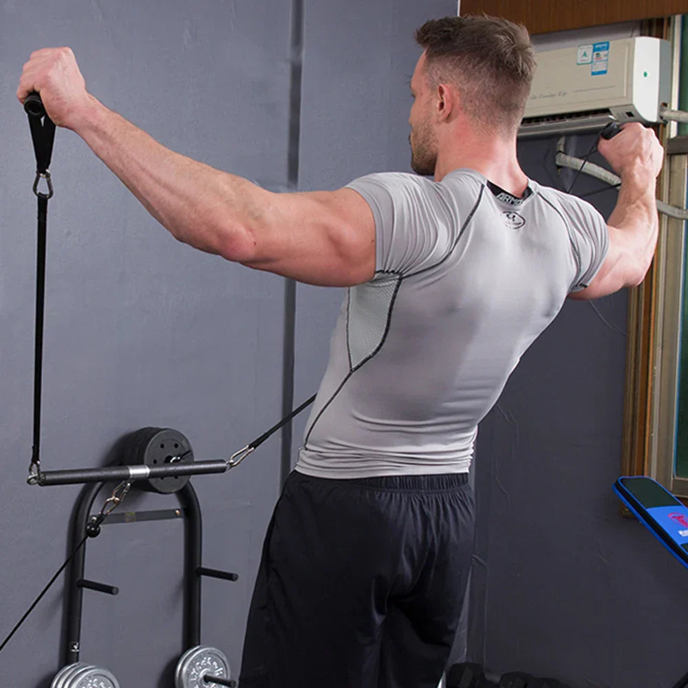 Tricep Rope Pulldown Attachment Black
