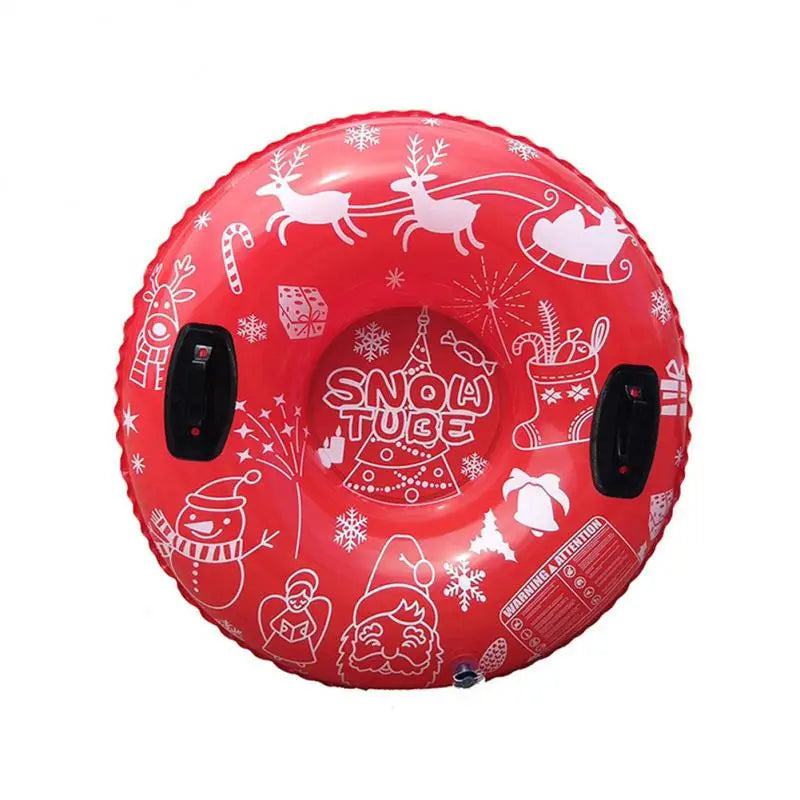 Winter Inflatable Snow Tube with Handles