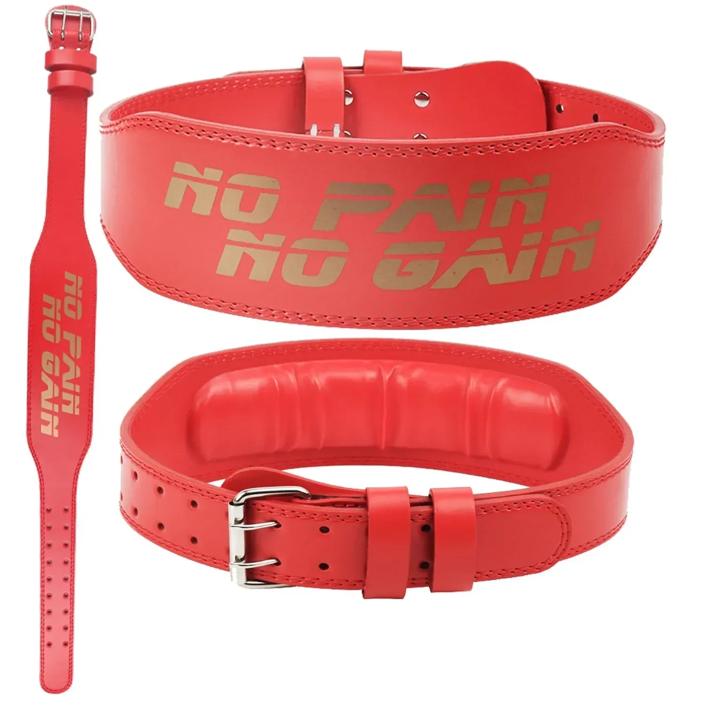 Gym Weight Lifting Belt for Powerlifting, Squats, and Bodybuilding