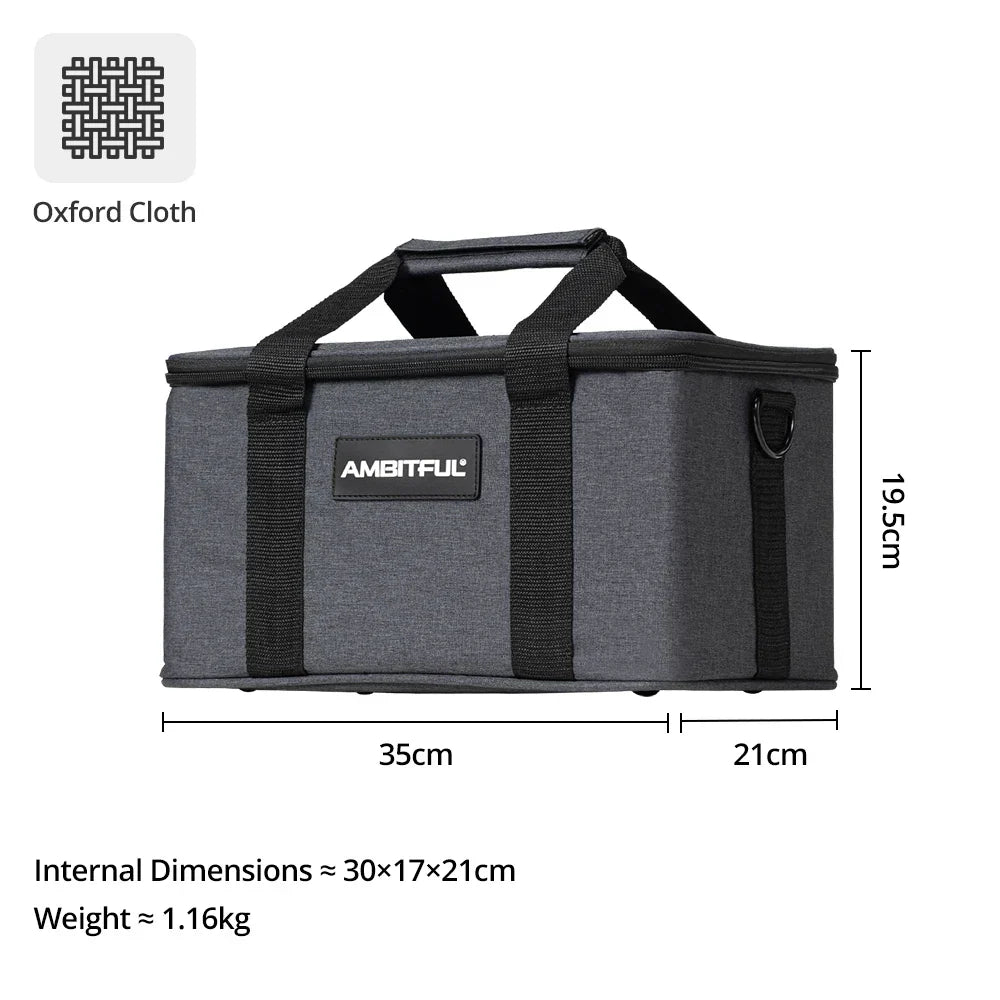 Studio Flash Video Camera Shoulder Bag Grey