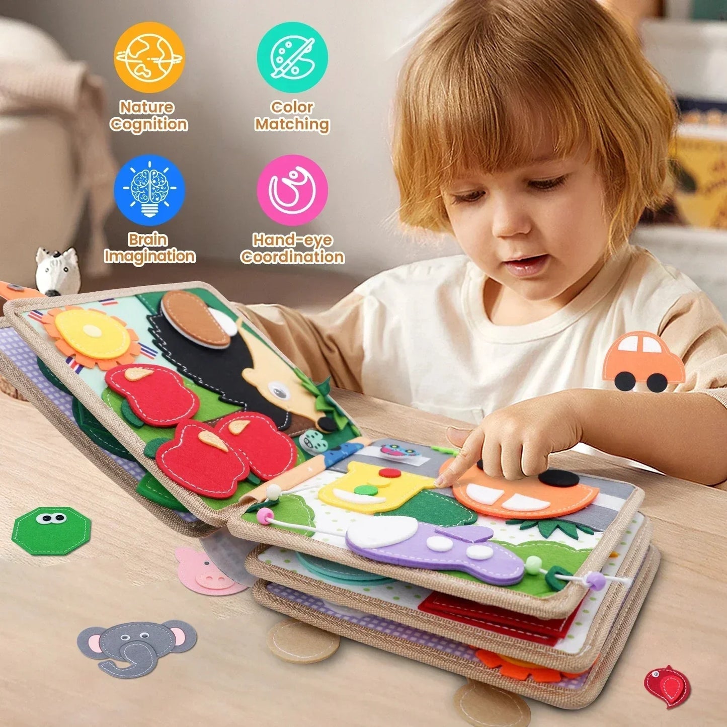 Toddler Board Giraffe Book