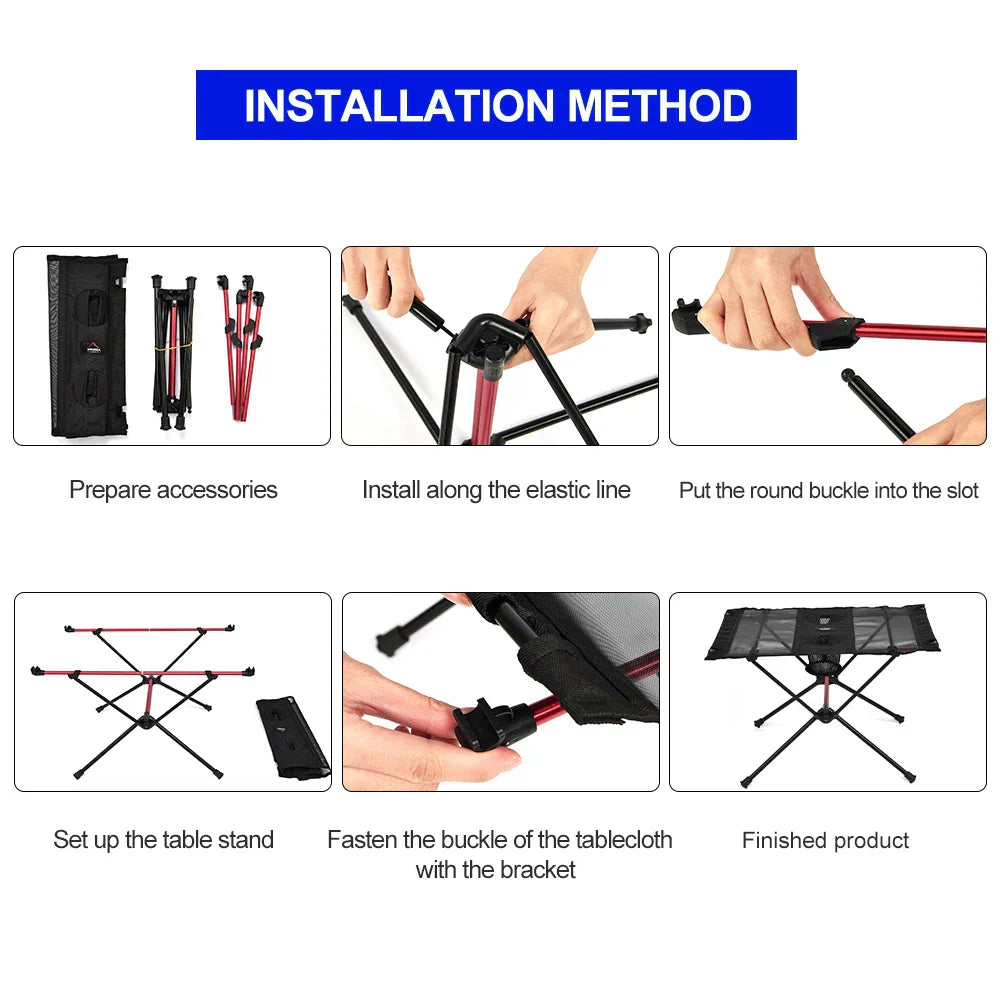 Foldable Net Desktop Outdoor Desk