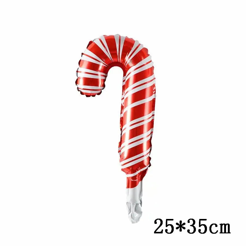 Cheerful Santa Claus Foil Christmas Balloon - 70x51cm