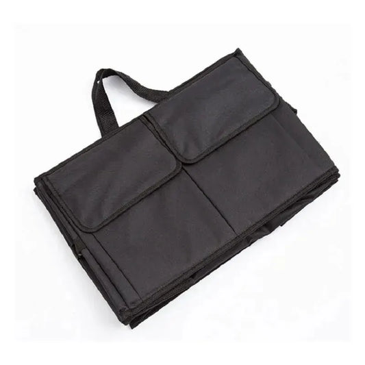 Large-Capacity Collapsible Car Trunk Storage Box Universal Cargo Organizer Black