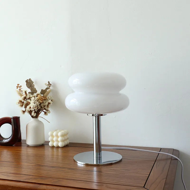 Sophisticated Macaron Glass Lamp