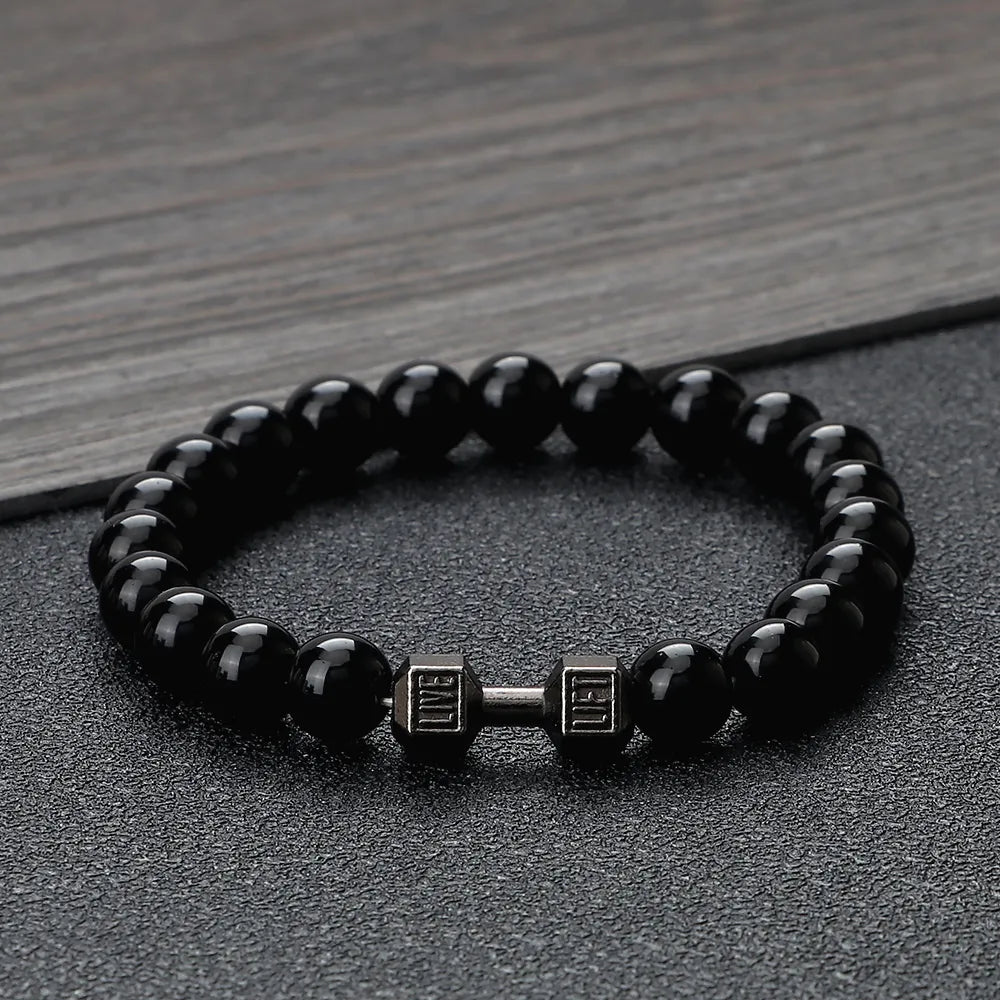 Dumbbell Bead Bracelets