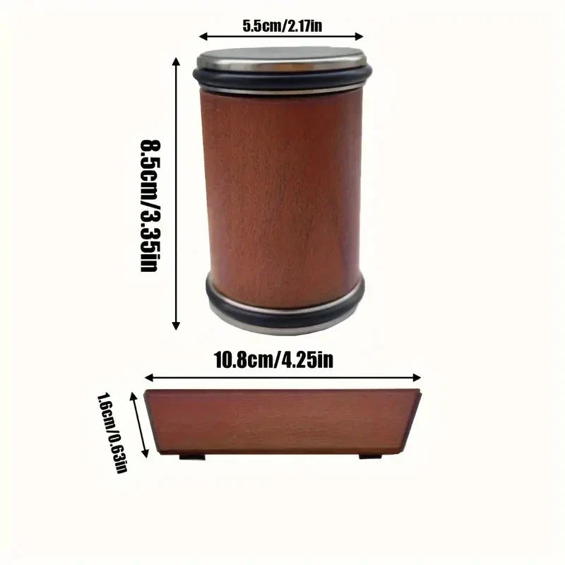 Woodle Rolling Knife Sharpener Kit Precision Roller Sharpener Brown