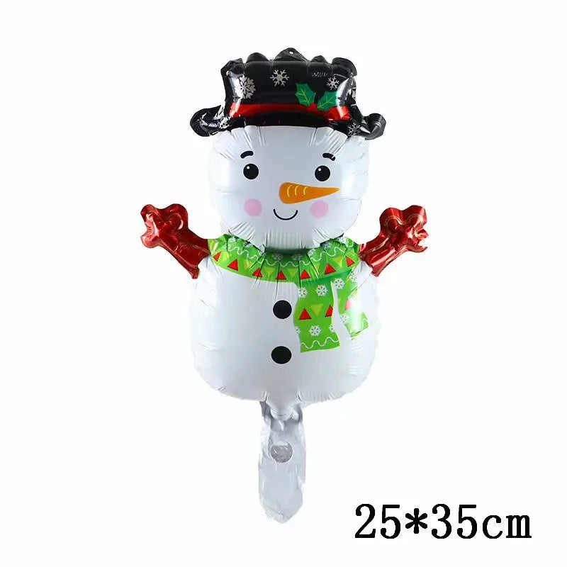 Cheerful Santa Claus Foil Christmas Balloon - 70x51cm