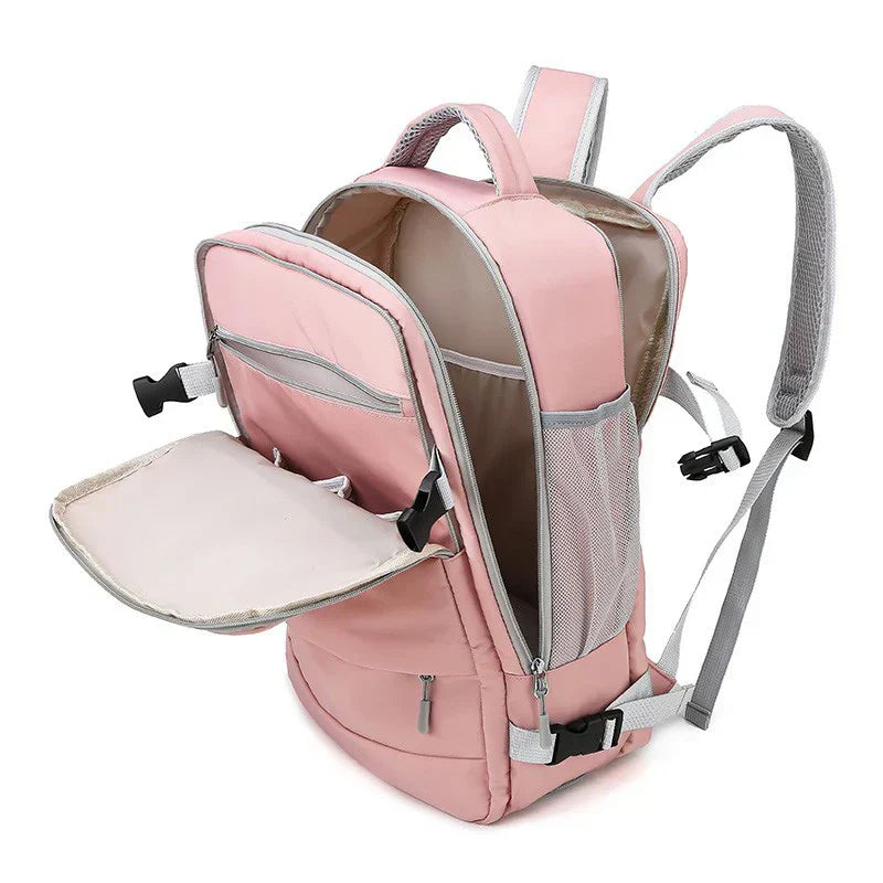 Large Capacity Women's Journey Backpack with Multifunction & Waterproof