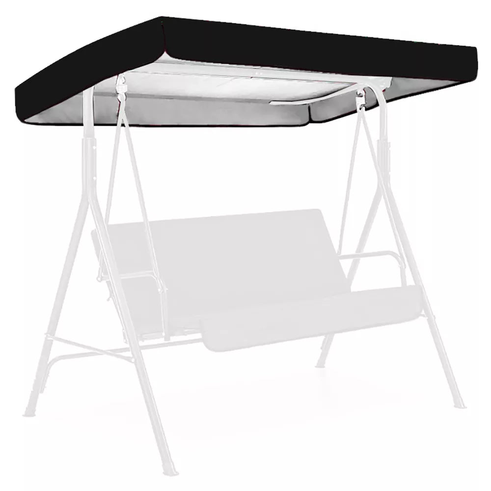 Swing Canopy Replacement Top Cover Waterproof Sun Protection for Outdoor