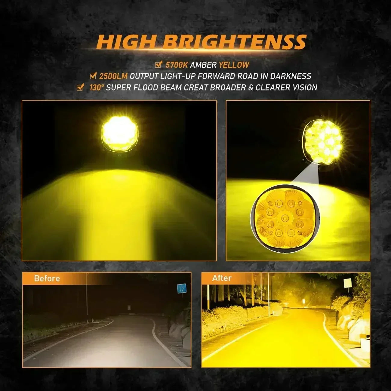 4 Inch 90W LED Fog Lights