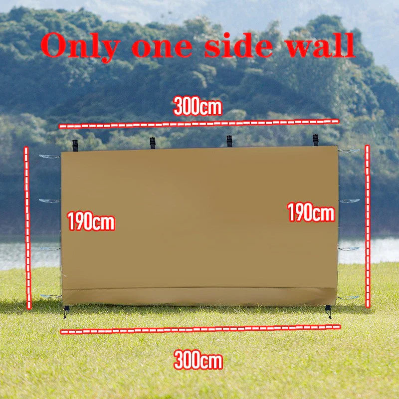 Canopy Sunwall Sidewall Gazebos Tent Waterproof