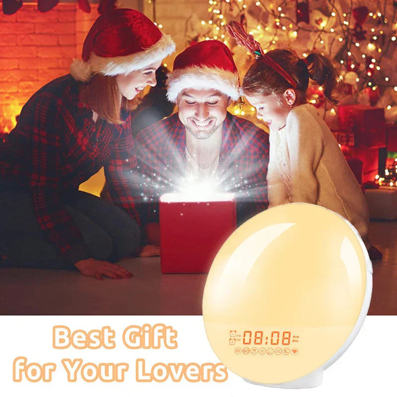 Color changing light Alarm Clock