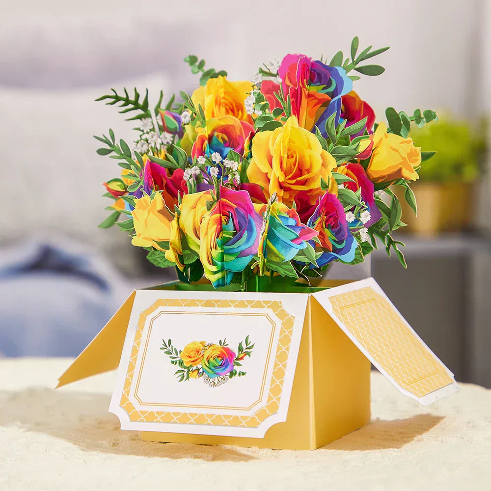 Adorned Blooms: Boxed Flower Greeting Card Set