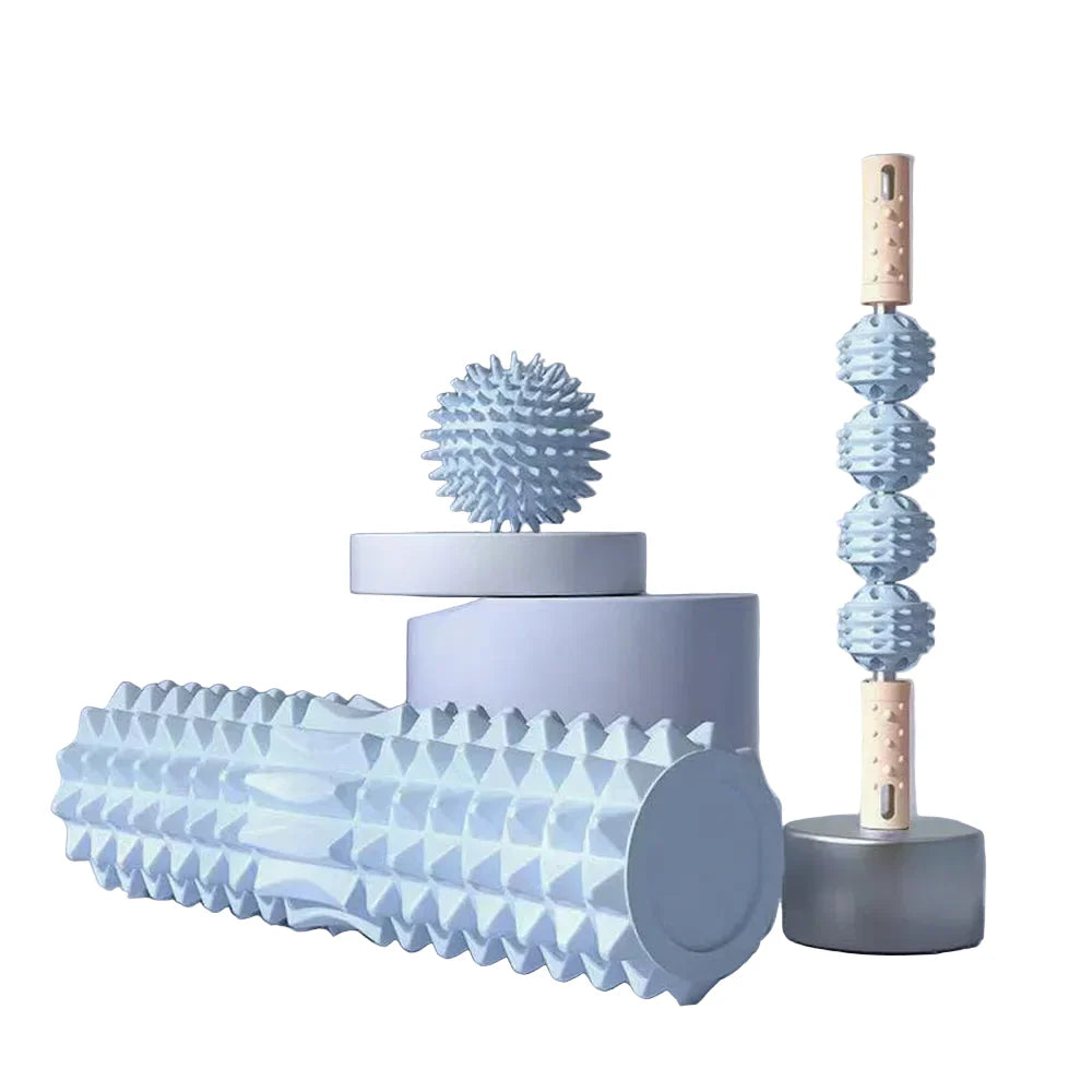 3-in-1 Massage Set Ball, Roller & Foam Muscle Massager