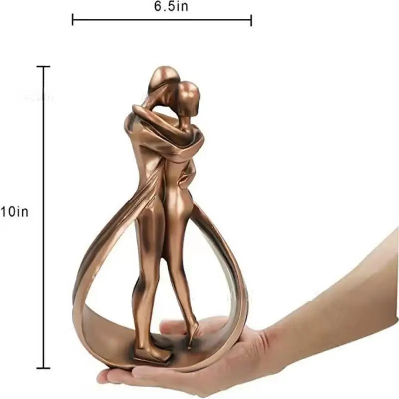 Home Decor Nordic Art Love Resin Figurine