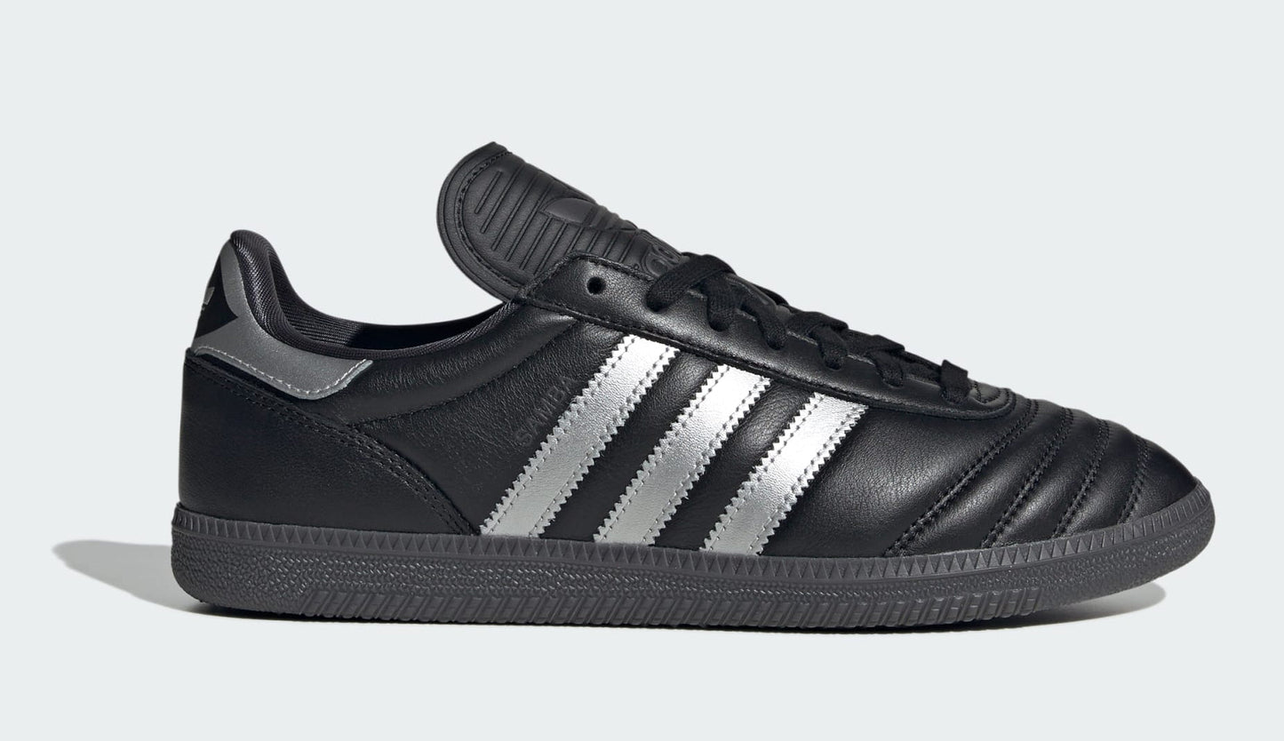 [HQ9241] Men's adidas Samba JP 'Black Silver Metallic'