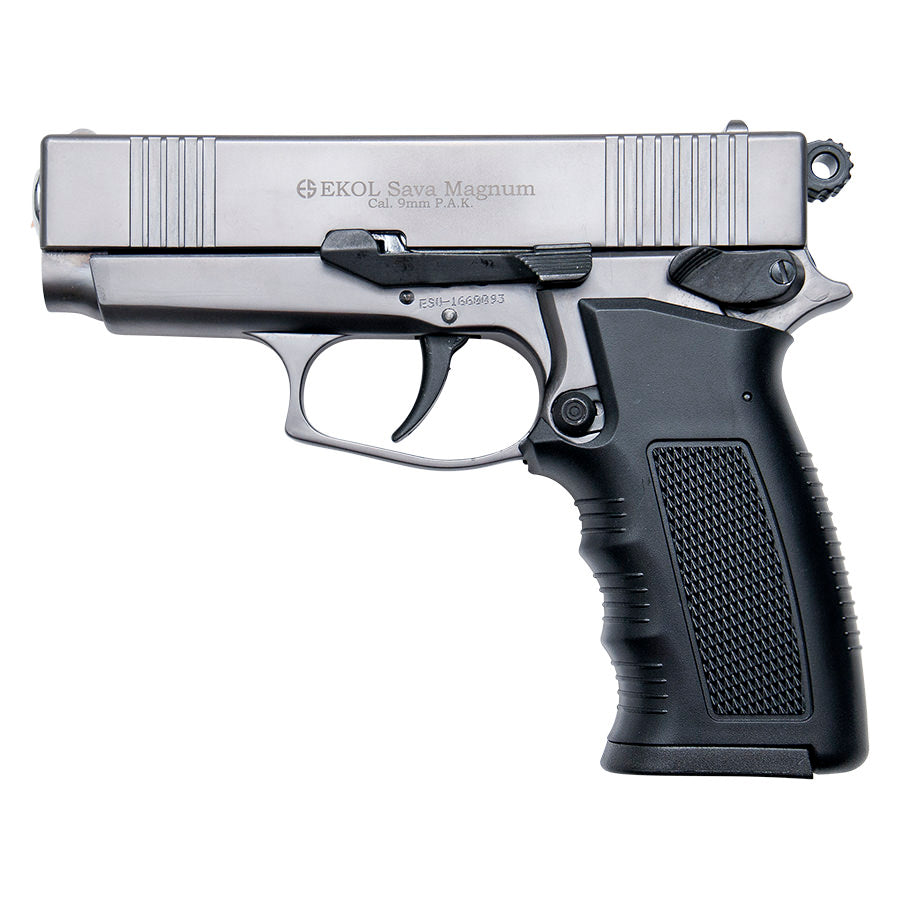 Sava Magnum Blank Firing Replica Pistol Fume Finish - TOPHATTER'S ARMORY DEALS