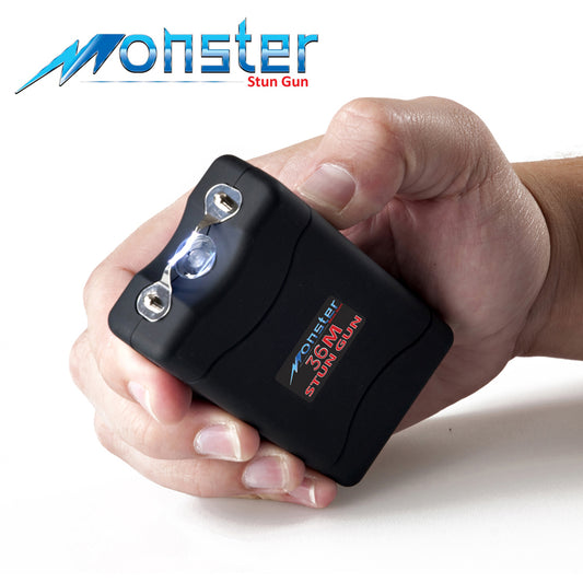 Monster 36 Million Volt Rechargeable Stun Gun With LED Light