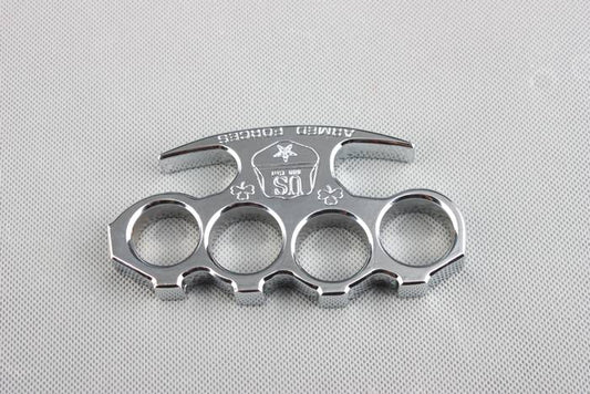 Silver US Armed Forces Knuckle Paper Weight