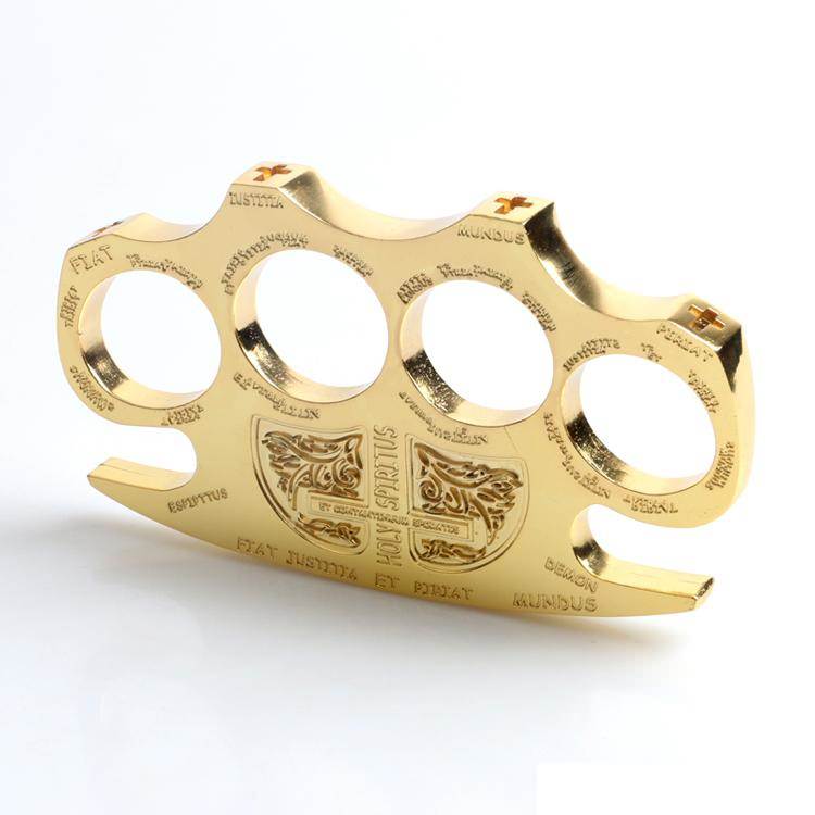 Gold Holy Spiritus Constantine Knuckle Paper Weight