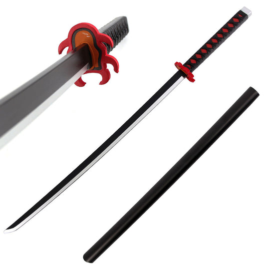 40.5" Foam Anime Kyojuro Rengoku Blazing Cosplay Sword with Scabbard
