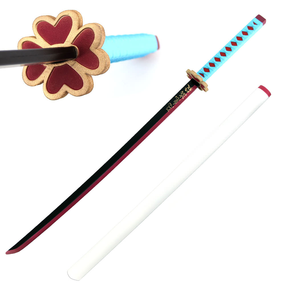40.5" Foam Anime Slayer  Mitsuri Kanroji Cosplay Sword with Scabbard