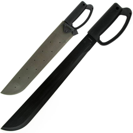 HEAVY DUTY Combat Tactical Camping Survival Machete With Sharpener