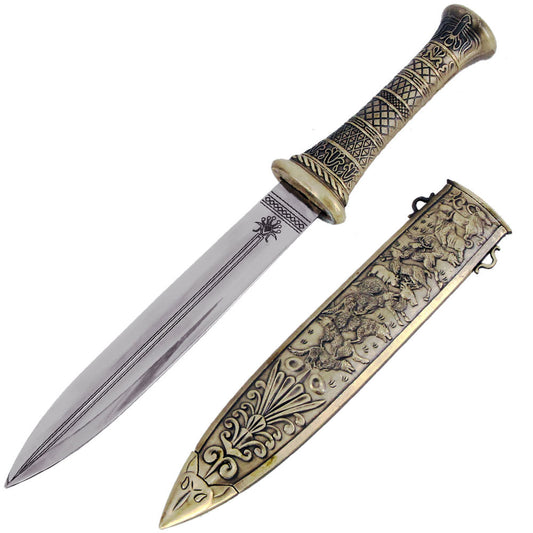 Ottoman Turkish Arabic Decorative Dagger Metal Scabbard