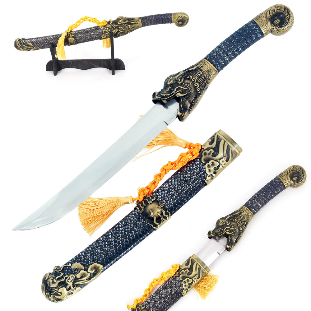 High Quality Chinese Dragon Sword With Display Stand