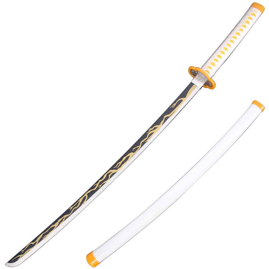 40.25" ABS Plastic Blade Cosplay Anime Agatsuma Zenitsu Demon Sword