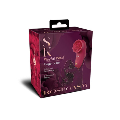 Secret Kisses Rosegasm Playful Petal – USB Rechargeable Finger Stimulator