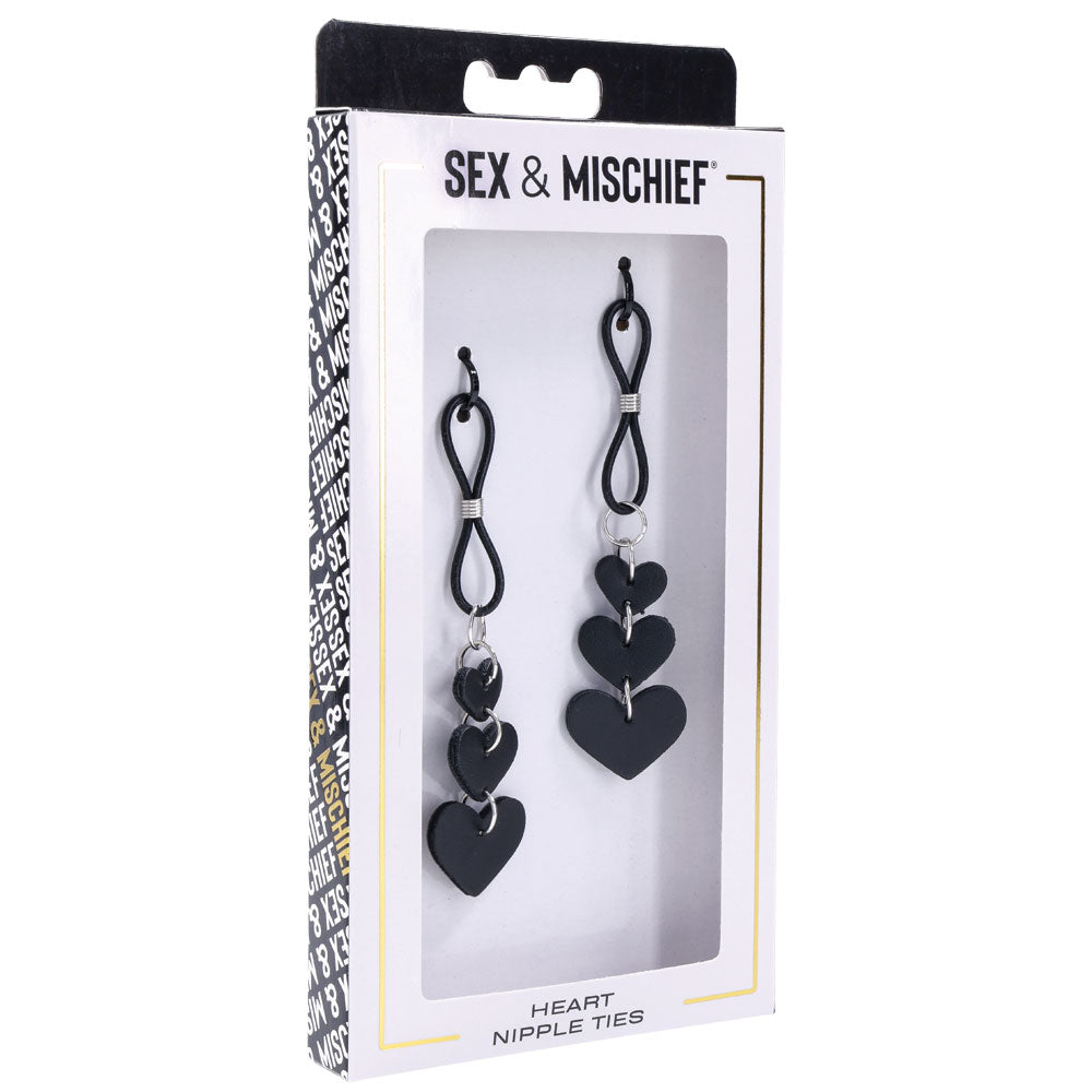Heart Nipple Ties