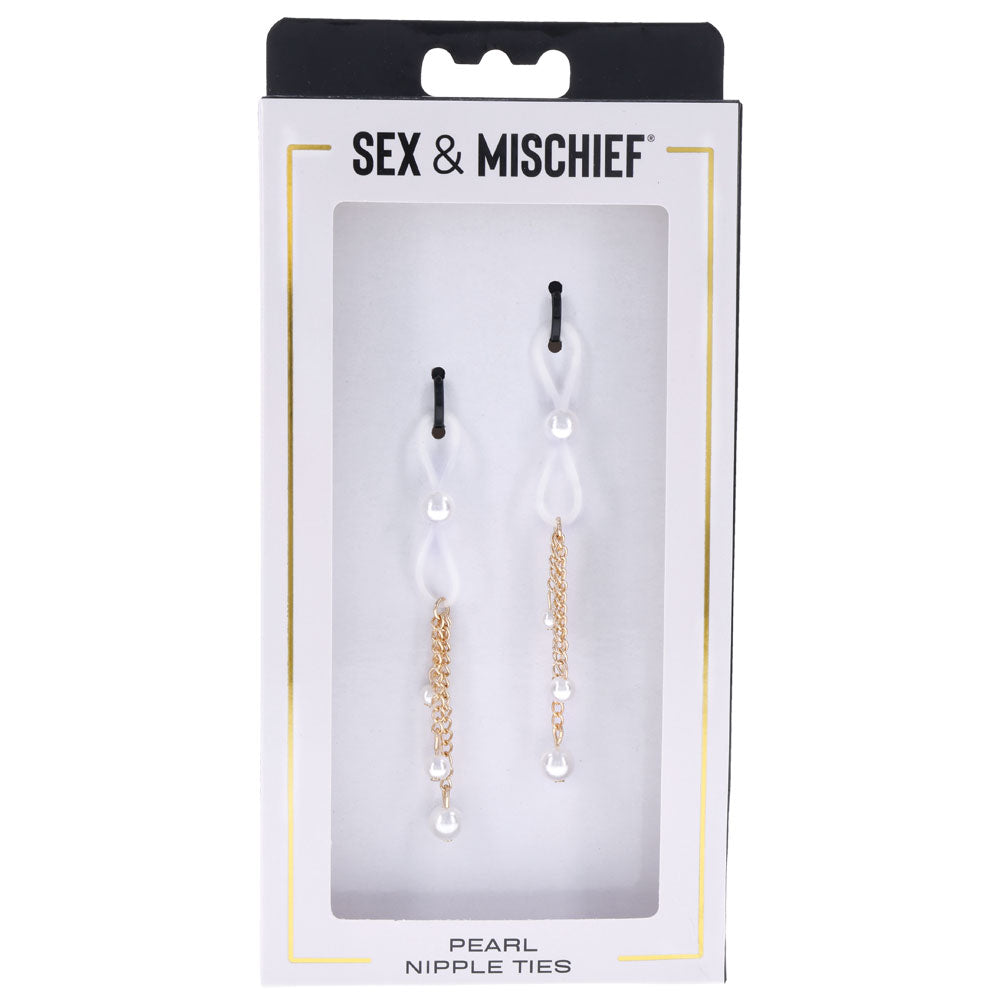 Pearl Nipple Ties