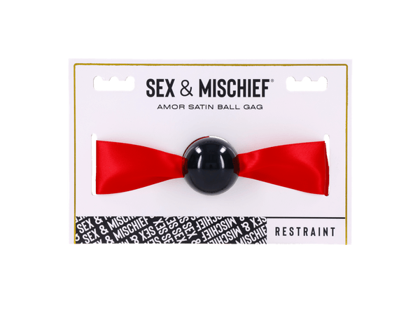 Amor Satin Ball Gag