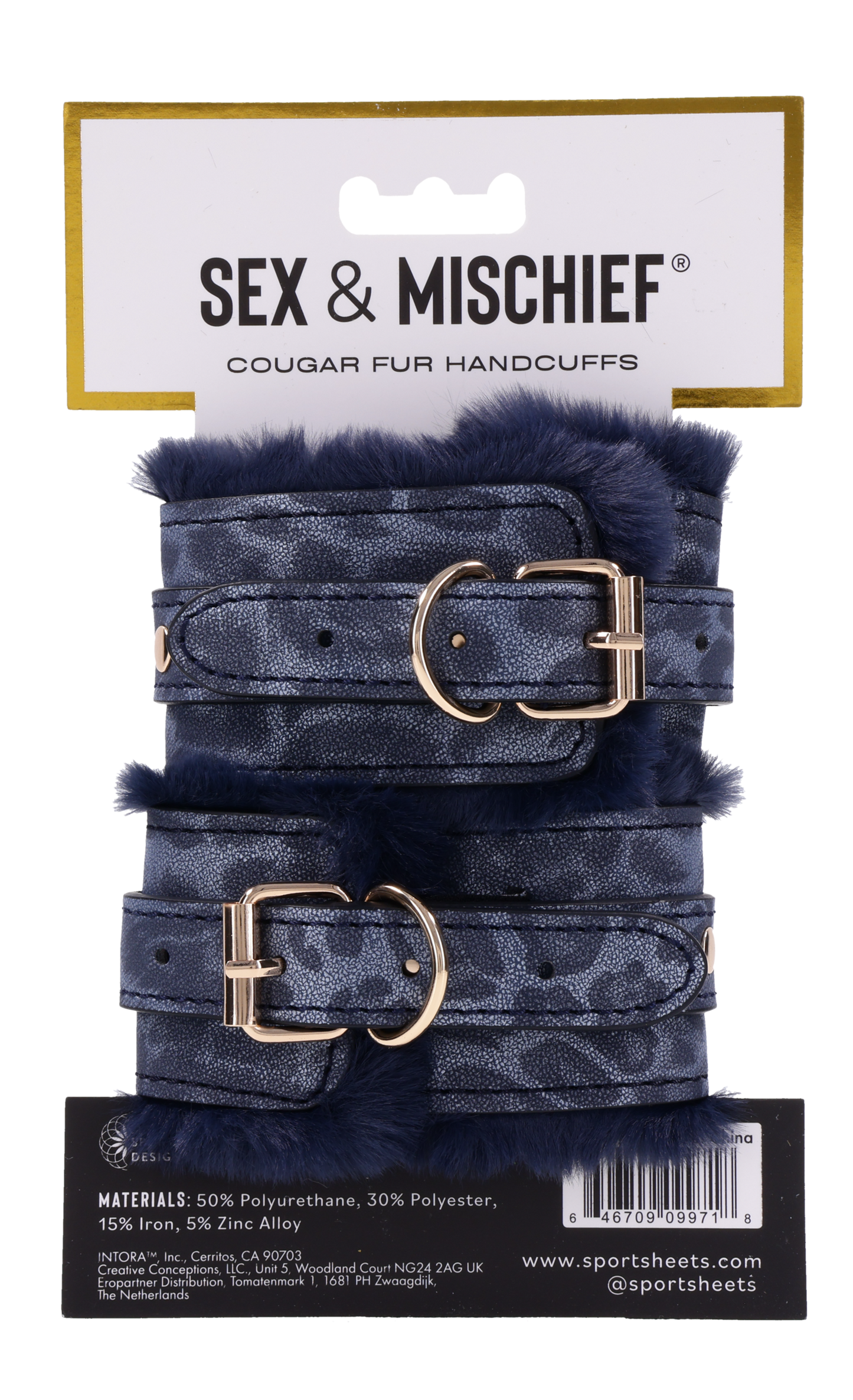 Cougar Fur Handcuffs
