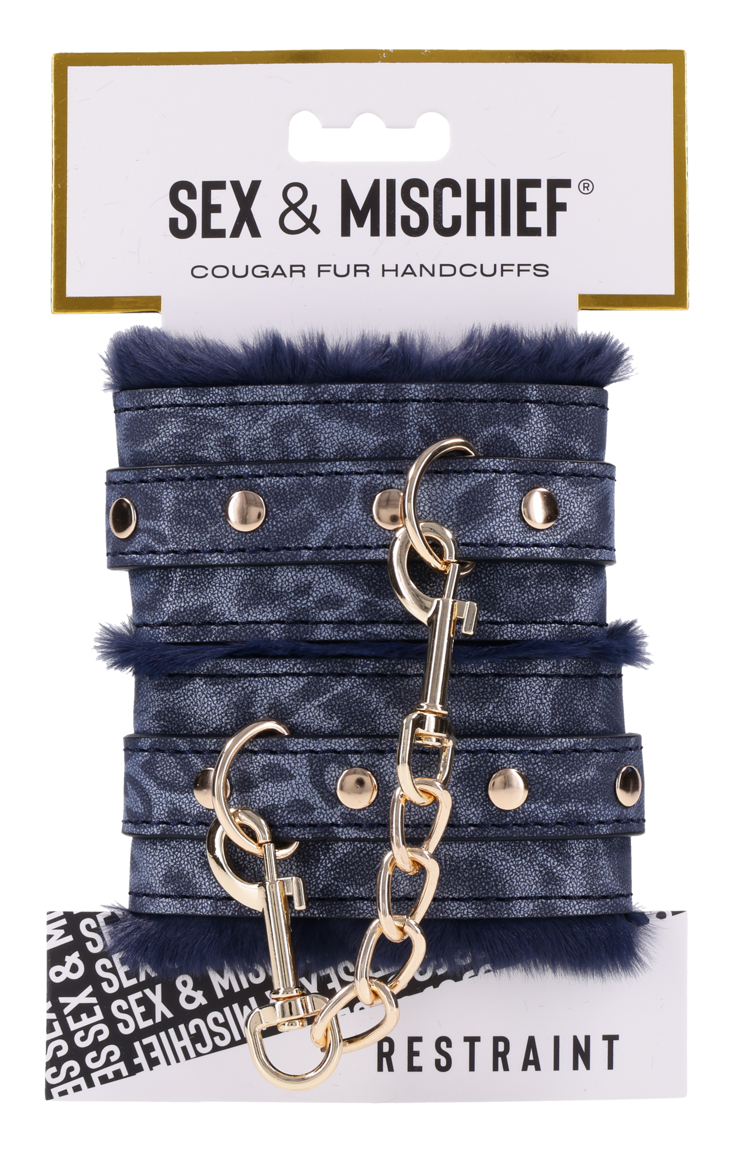 Cougar Fur Handcuffs