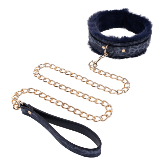 Cougar Fur Collar & Leash