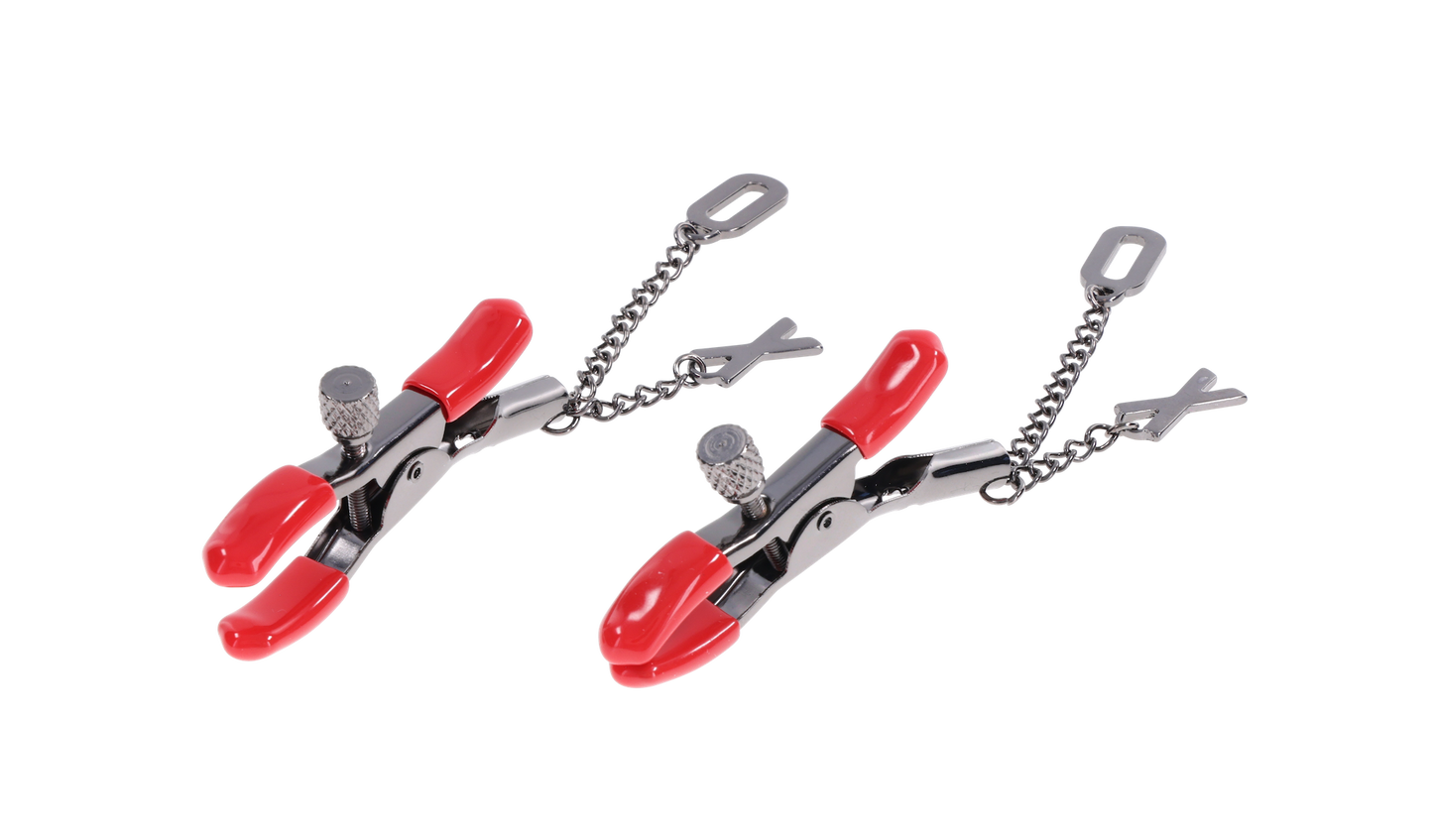 Ex's & Oh's Nipple Clamps