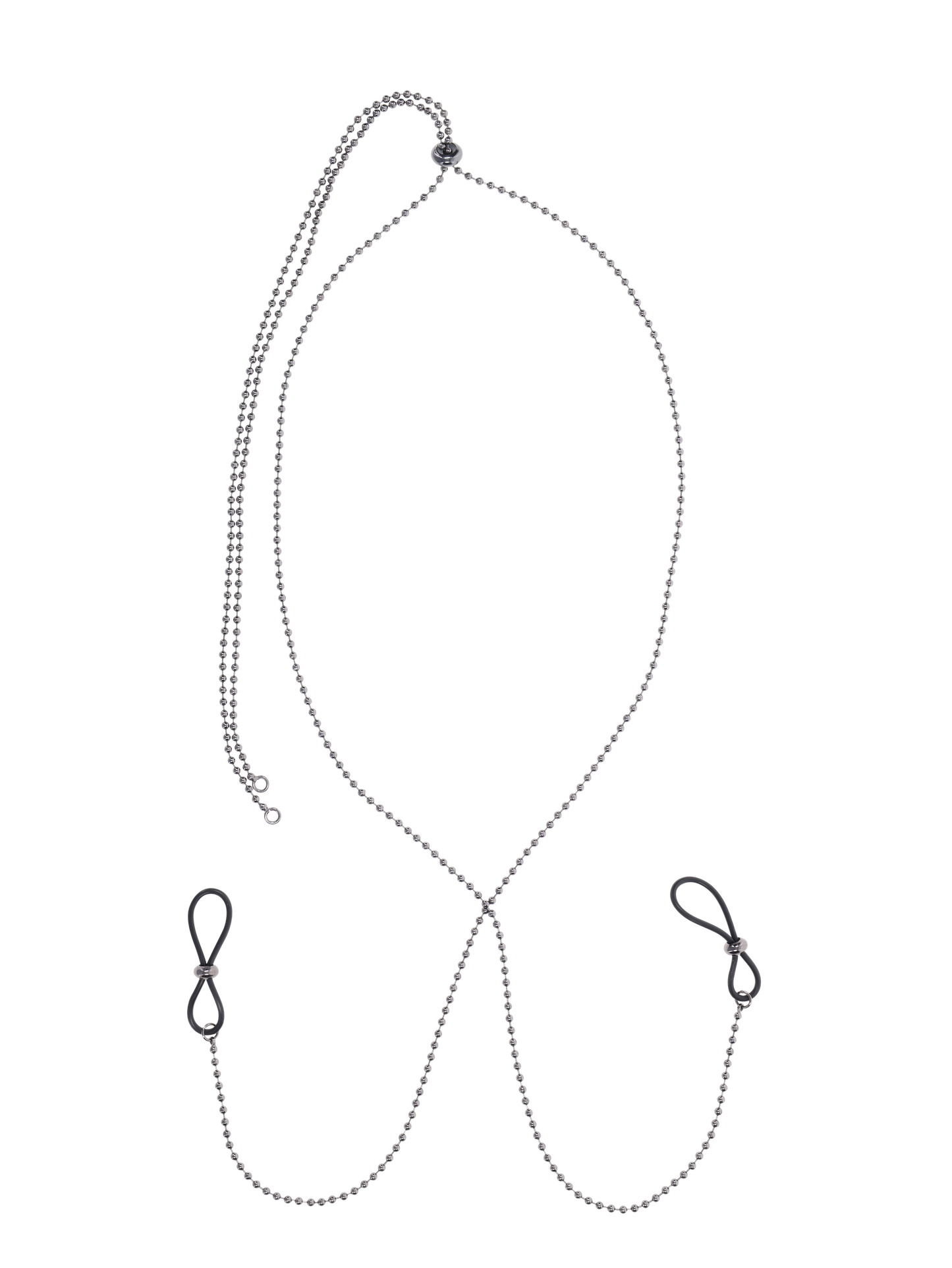 Ex's & Oh's Body Jewelry with Nipple Ties