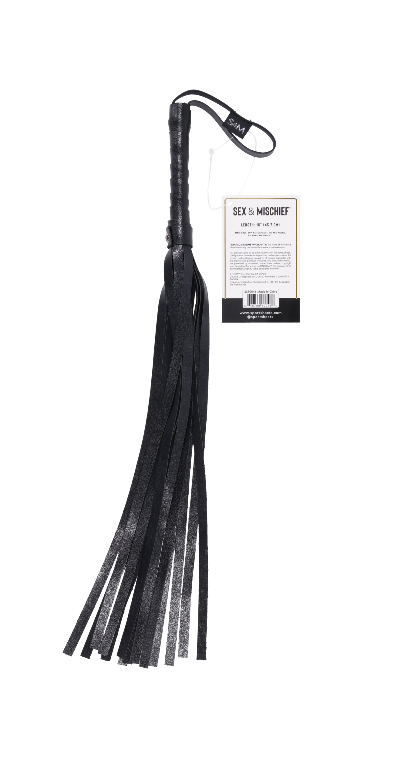 Mini Faux Leather Flogger