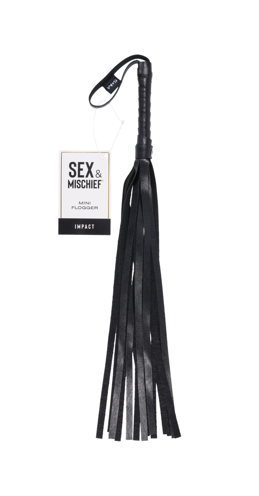 Mini Faux Leather Flogger