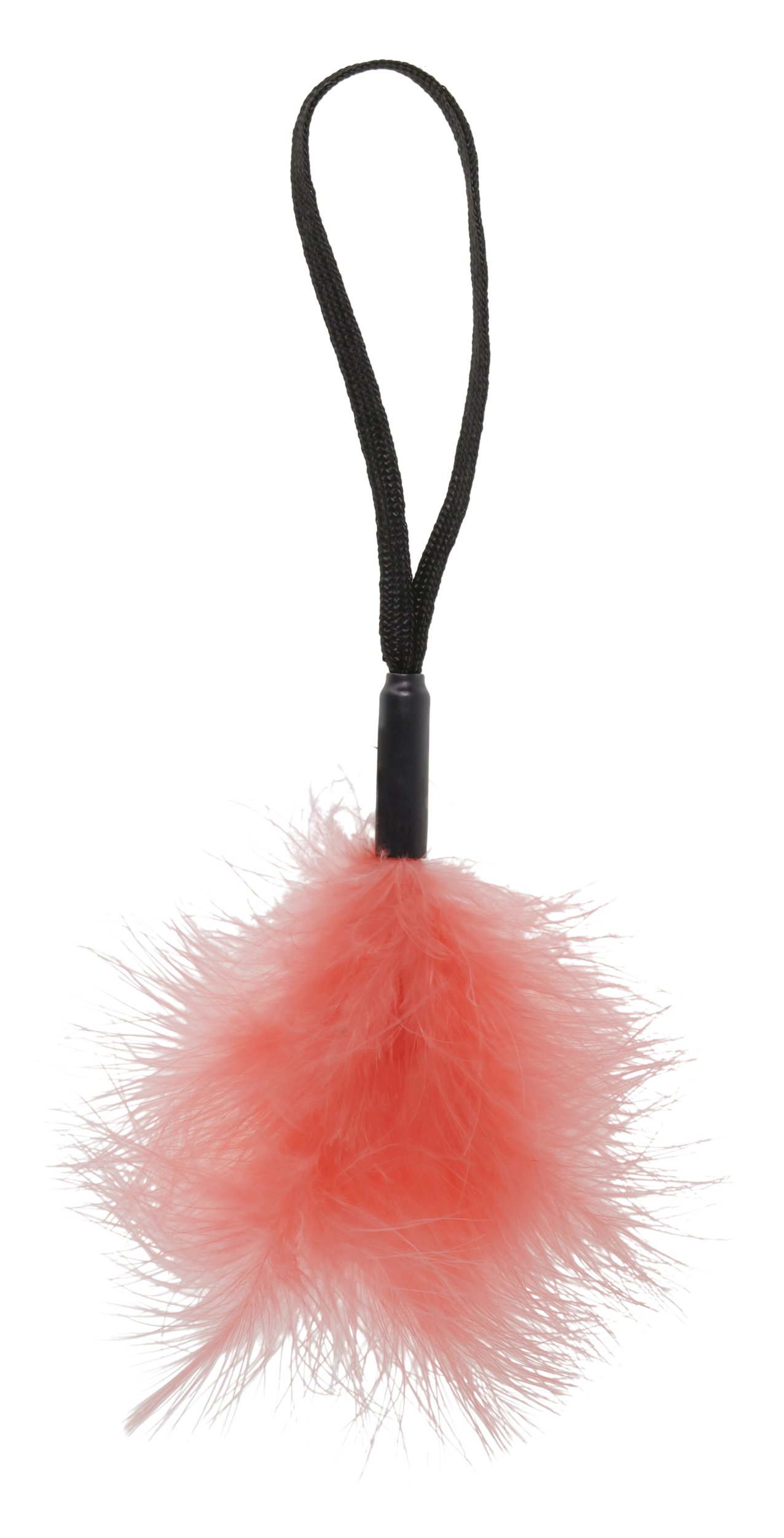 Peach Wrist Feather Tickler
