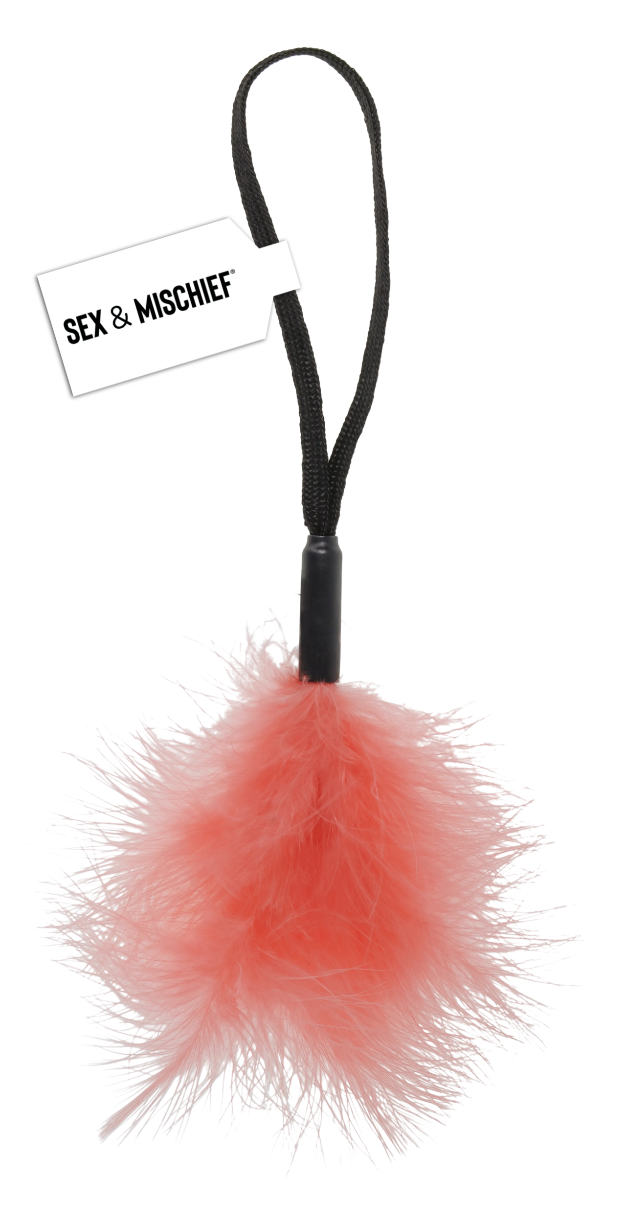 Peach Wrist Feather Tickler